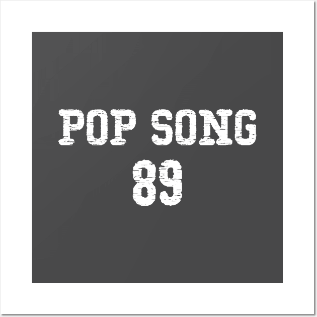 Pop Song 89, white Wall Art by Perezzzoso